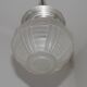 Art Deco ceiling light in glass and metal