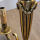 Louis XV style 3-light bronze chandelier