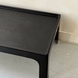 Space Age coffee table in black fiberglass, 1970s design
