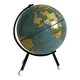 Globe terrestre métal tripode années 50