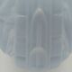 Art Deco Opaline Vase Blue Pastel Glass Pine Cone Decoration France 1930s