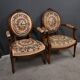 Paire de fauteuils en hêtre, style Louis XVI – début XXe