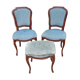 Chairs and stool