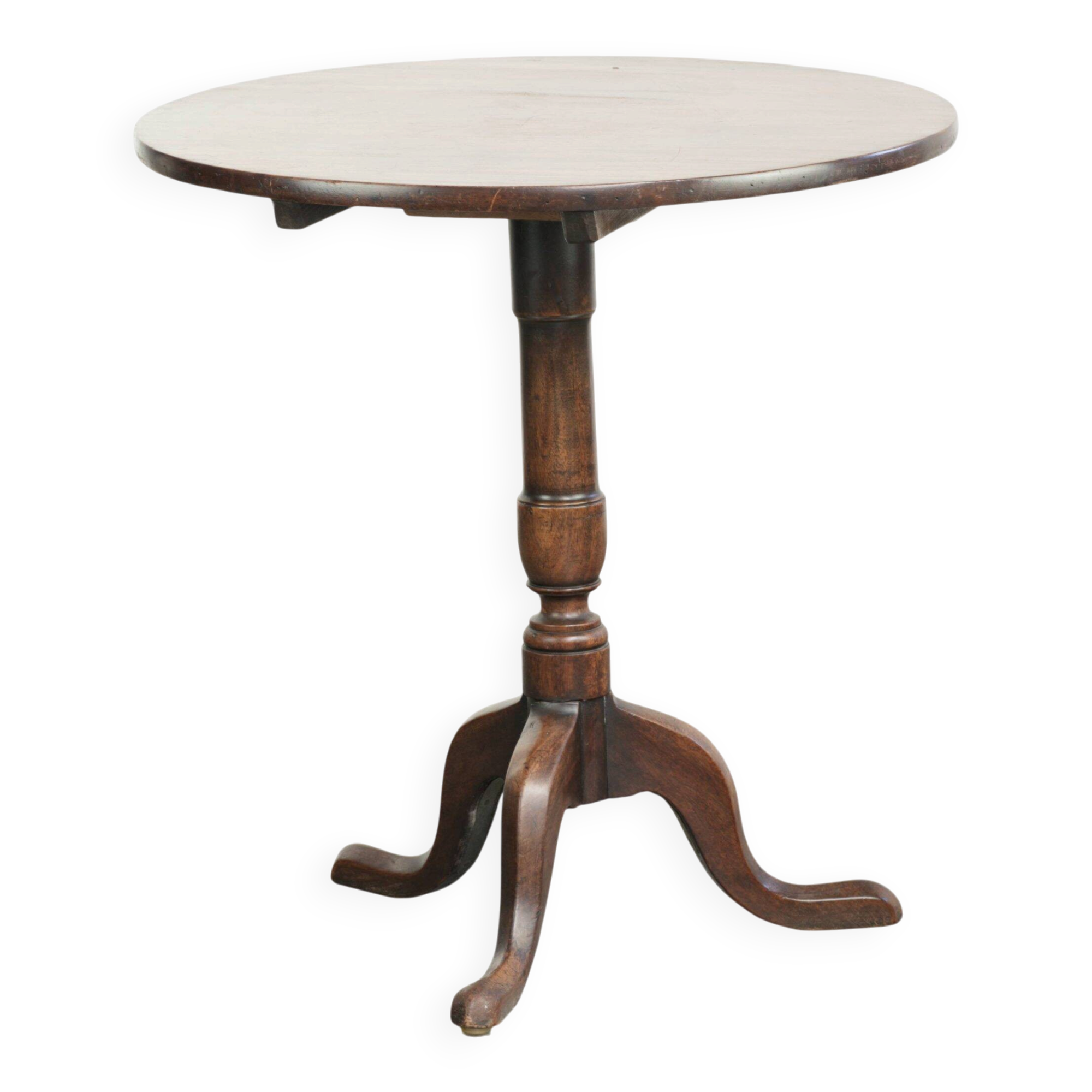 Table d'appoint / table d'angle inclinable anglaise du XVIIIe siècle