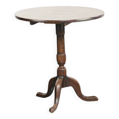 Table d'appoint / table d'angle inclinable anglaise du XVIIIe siècle