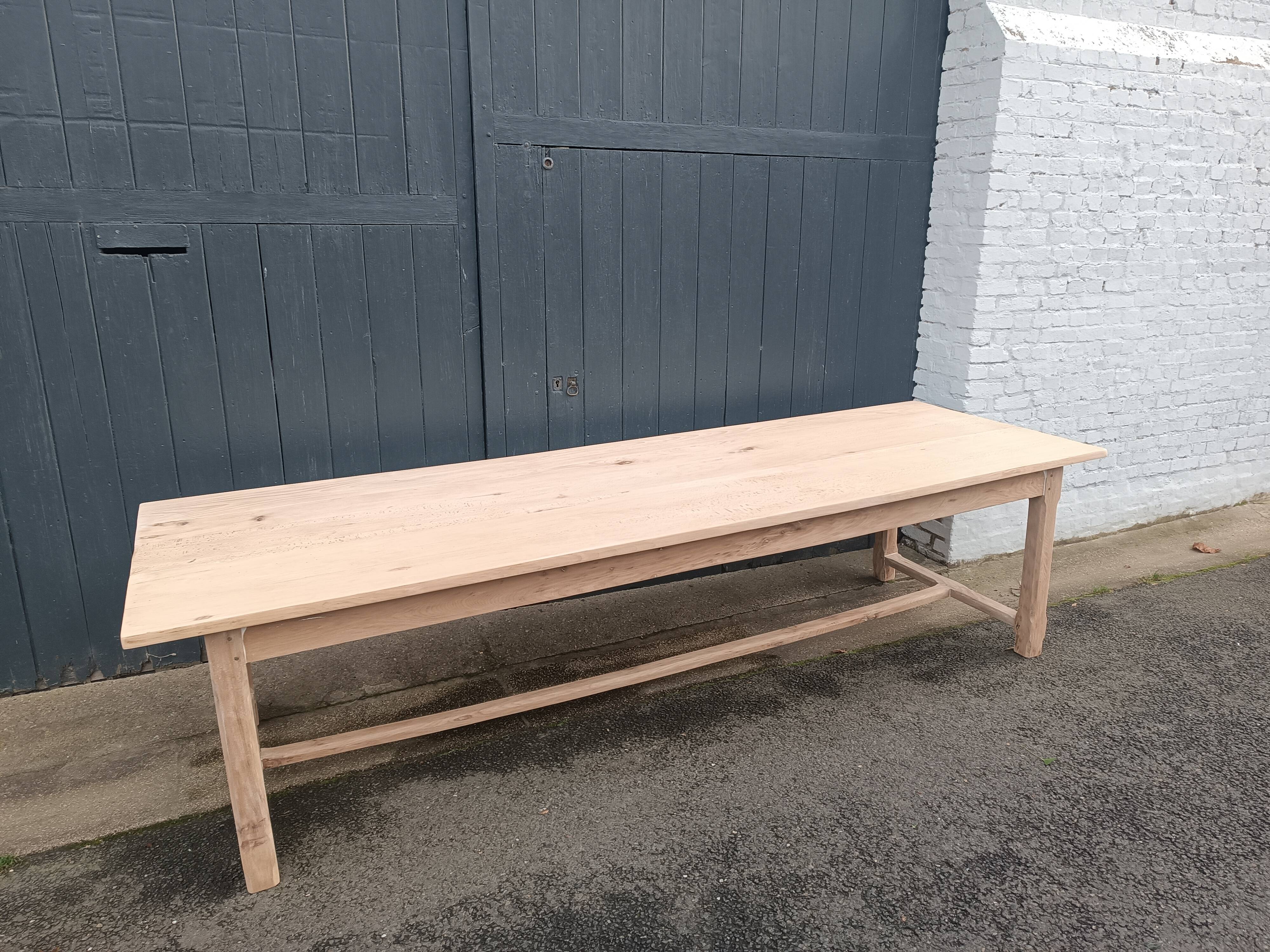 Table de ferme XXL