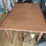 Table en teck massif Roche Bobois