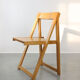 Vintage folding chair