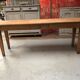 Old oak brewery table