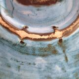 Assiette en céramique vintage 60's 70's - Signée A. Maunier (Vallauris) 29cm