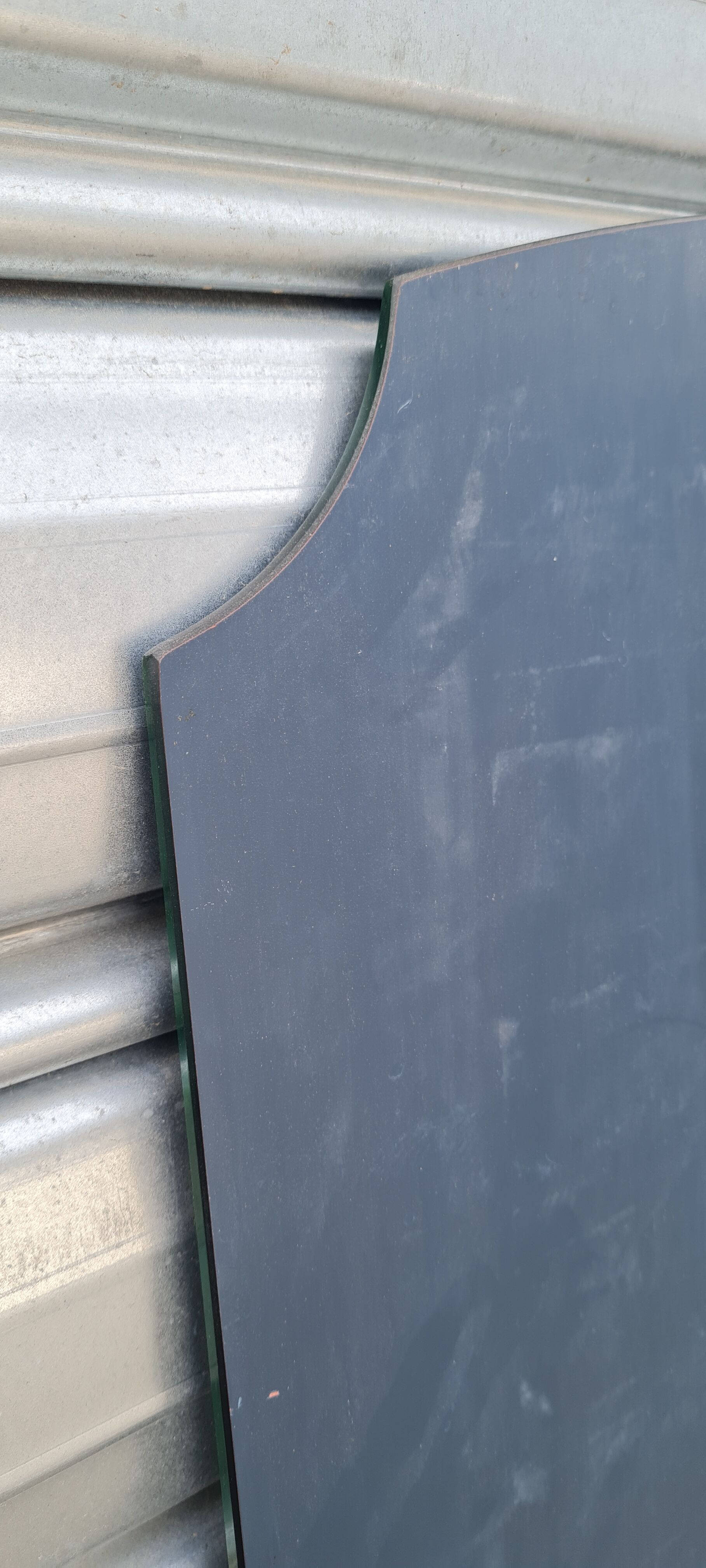 Art deco beveled mirror 42x142cm