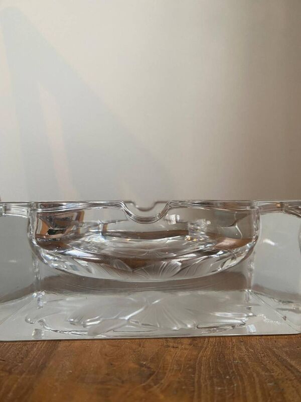 Cendrier cristal Durand