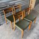 4 Scandinavian style chairs from the 1970s