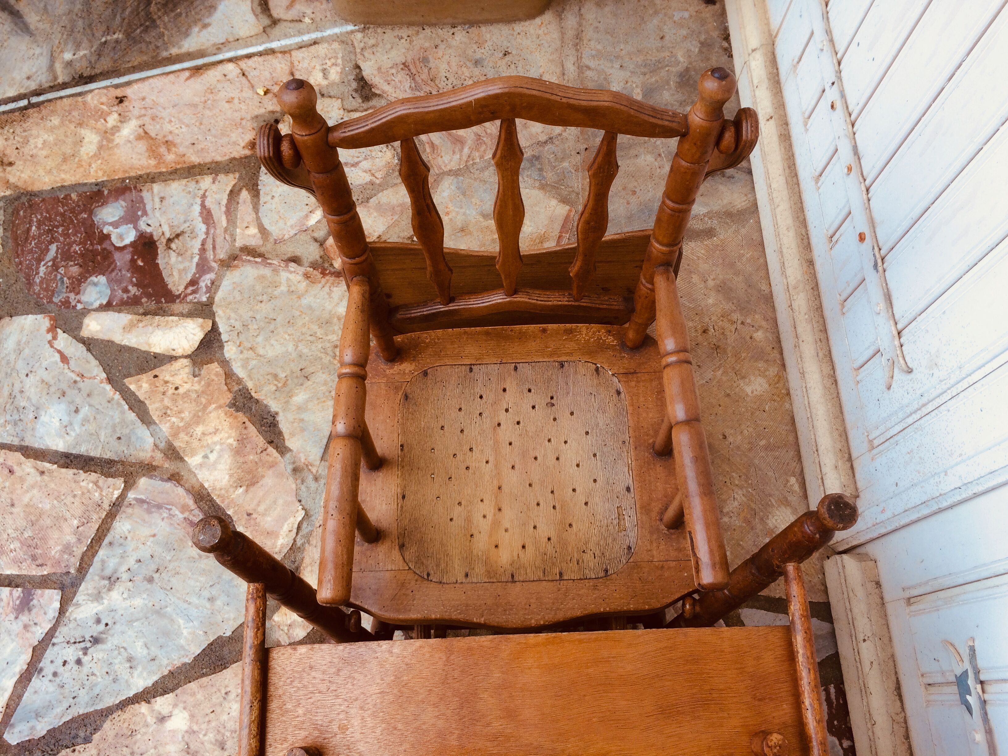 Old baby high chair