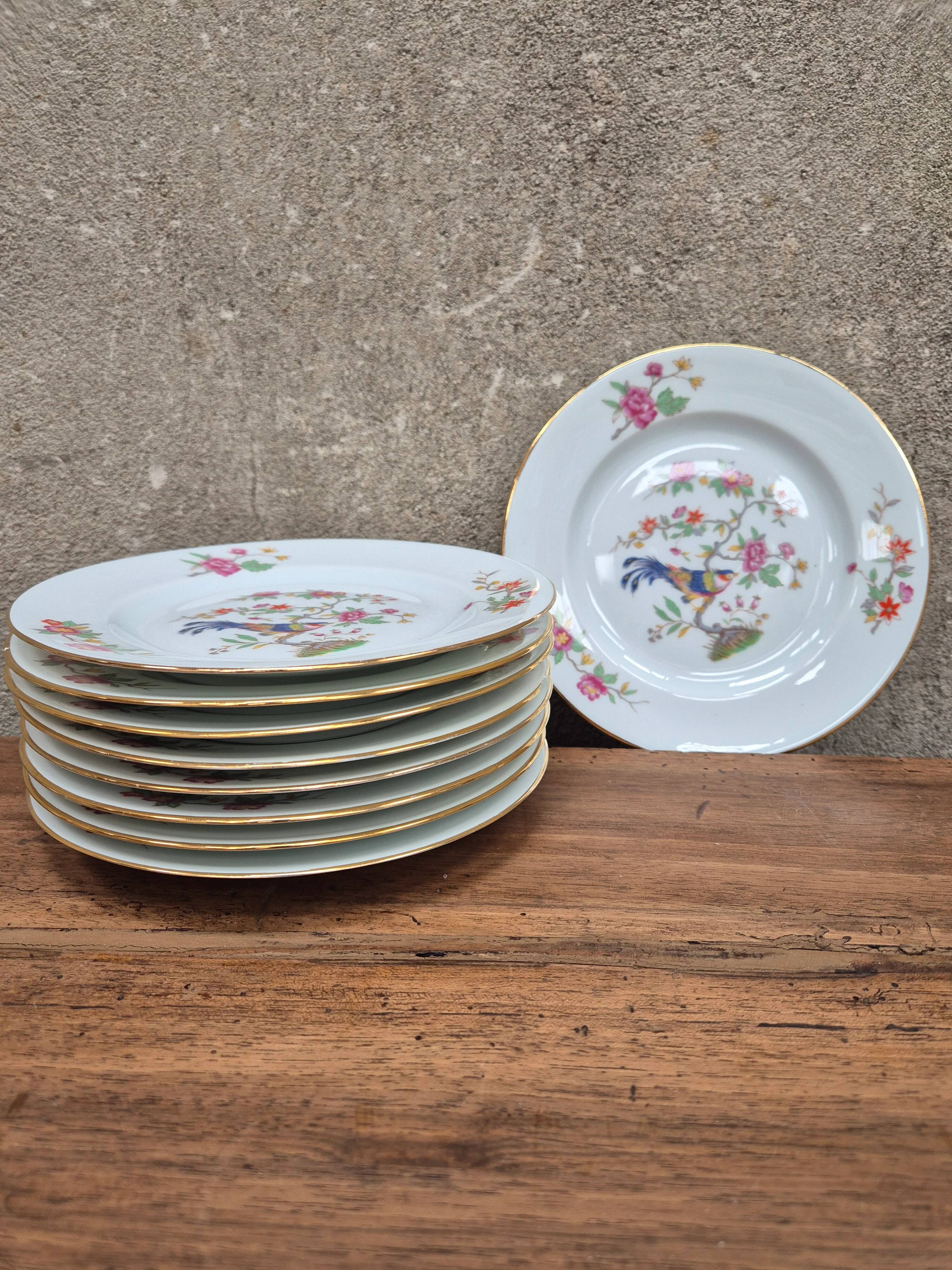 Limoges porcelain tableware