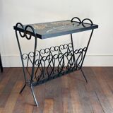 Vallauris side table / magazine rack