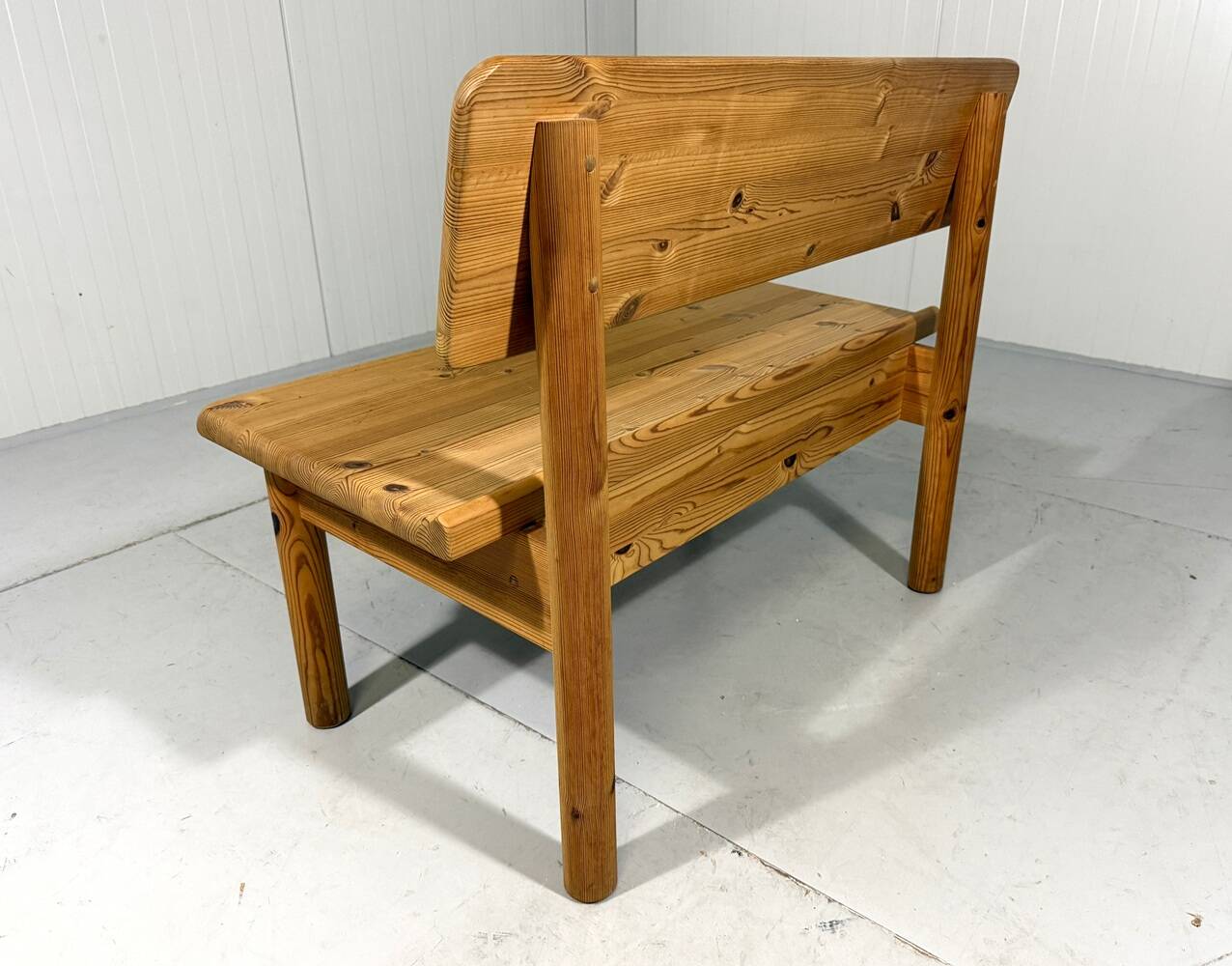 Korup Design solid pine benches with storage space Denmark