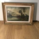 Painting by J. Guillory 18th