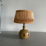 Pyrite stoneware lamp