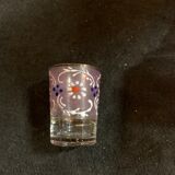 Enamel glass liquor service