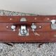 Valise  ancienne en cuir Feiten