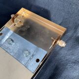 SOTHIS wall lamp - hexagonal - glass and brass - Italy