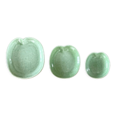 3 ceramic Apple cups