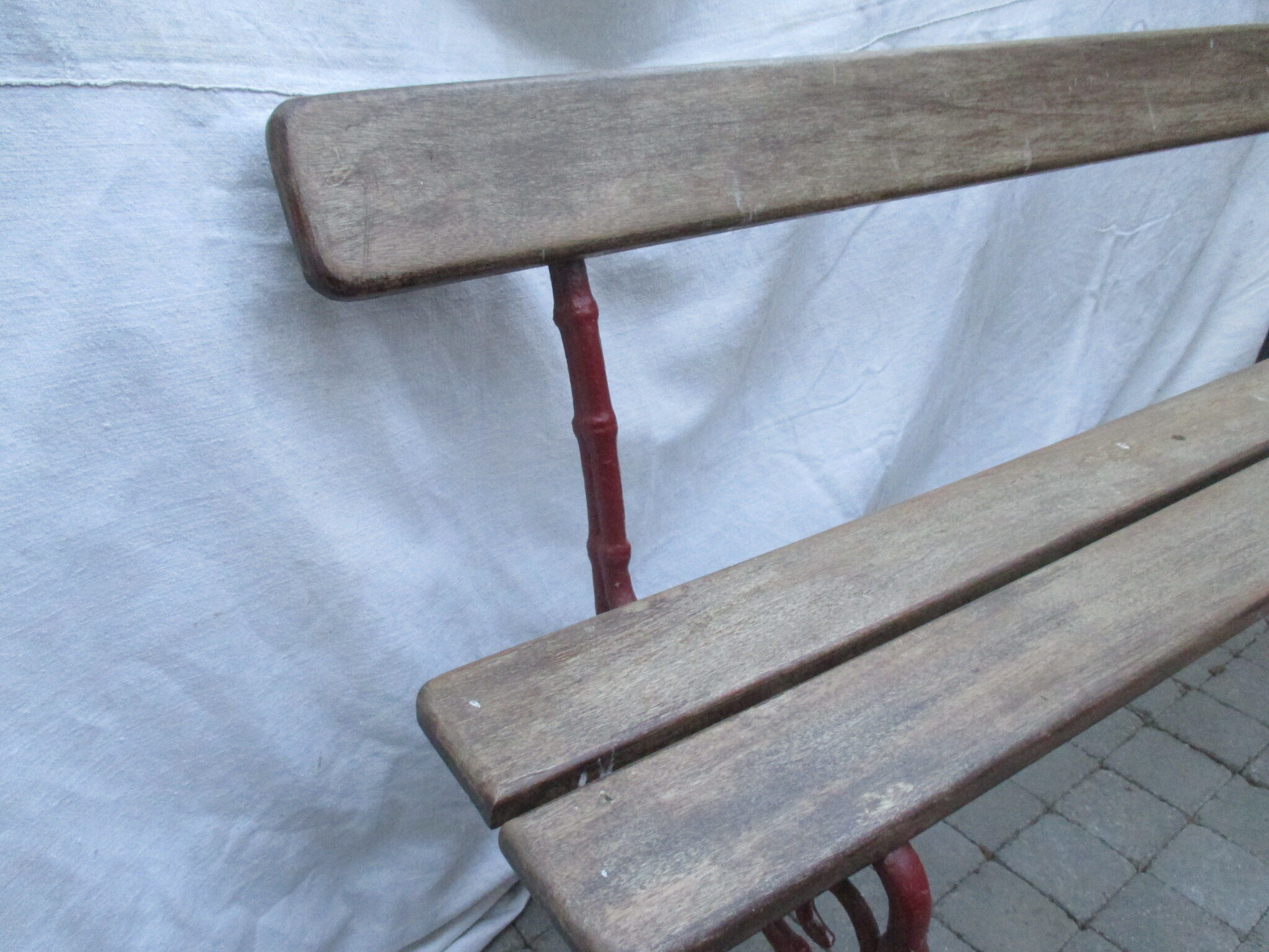 garden bench with feet in cast iron garden bench