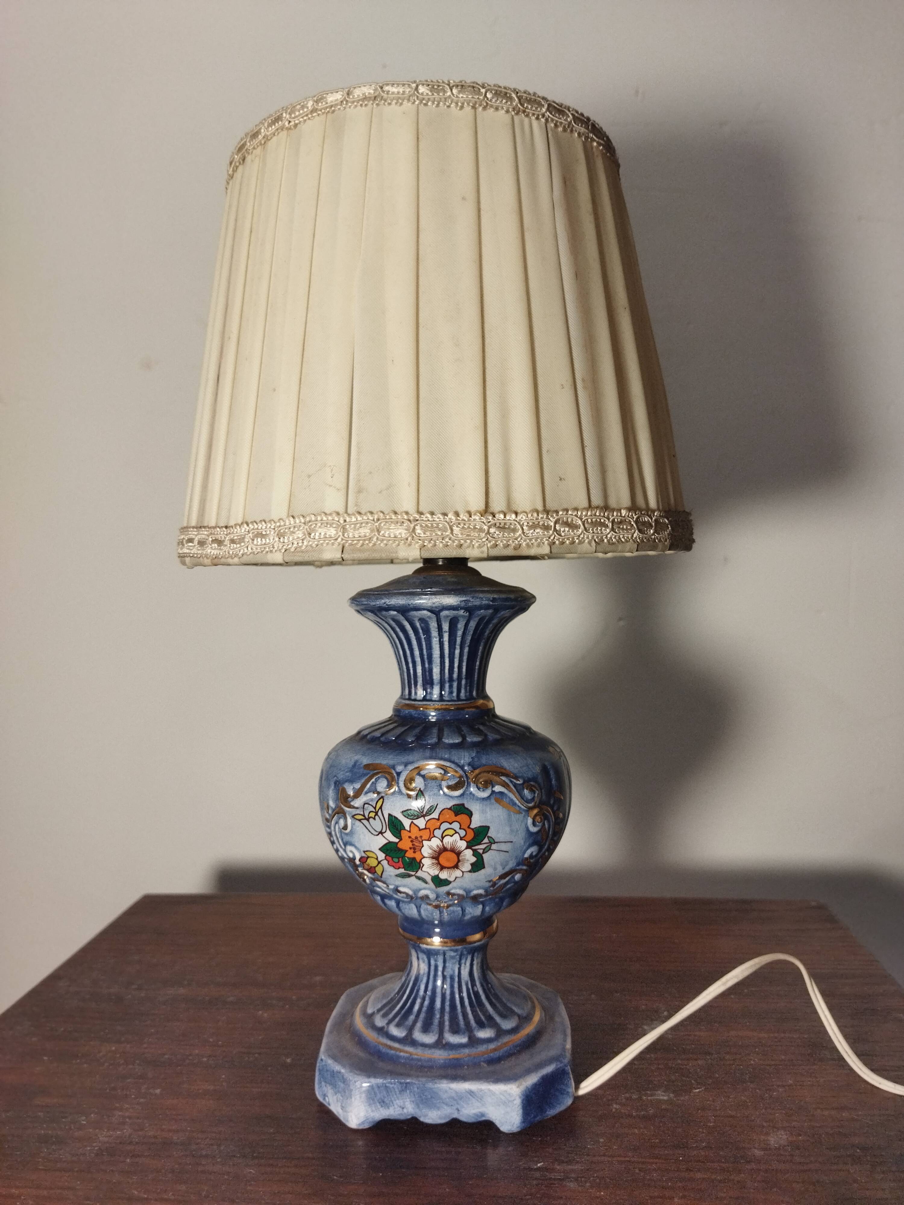Italian ceramic lamp