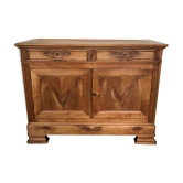 Buffet merisier 2 portes 2 tiroirs
