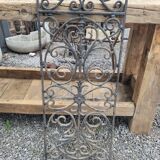 Old cast iron grid