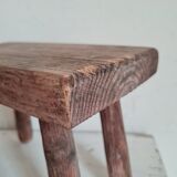 Mini wooden farmhouse bench