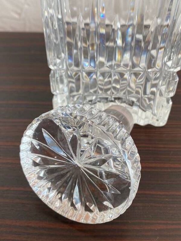 CARAFE À WHISKY CRISTAL VINTAGE
