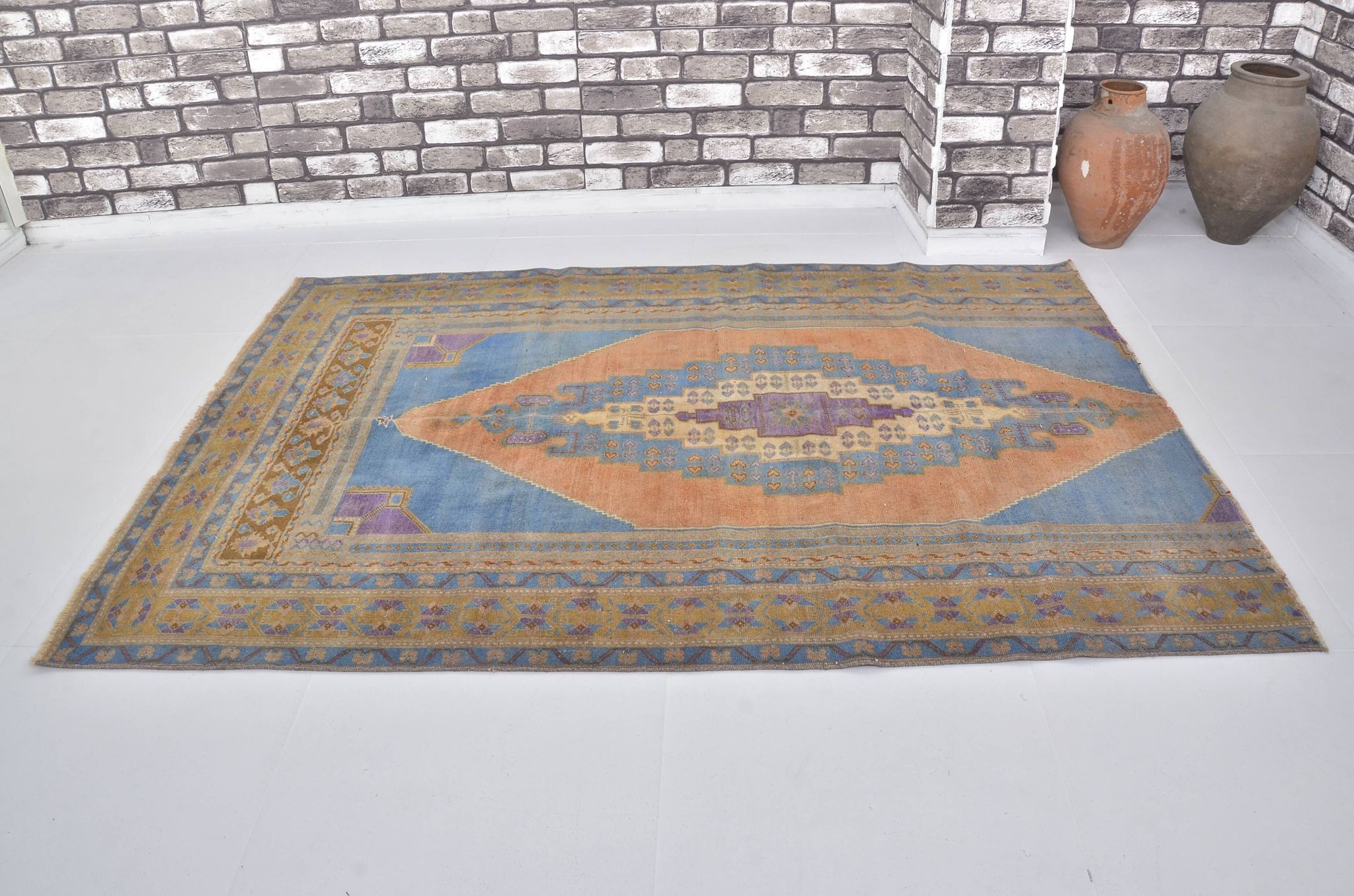 Tapis de sol anatolien Oushak sku 2280