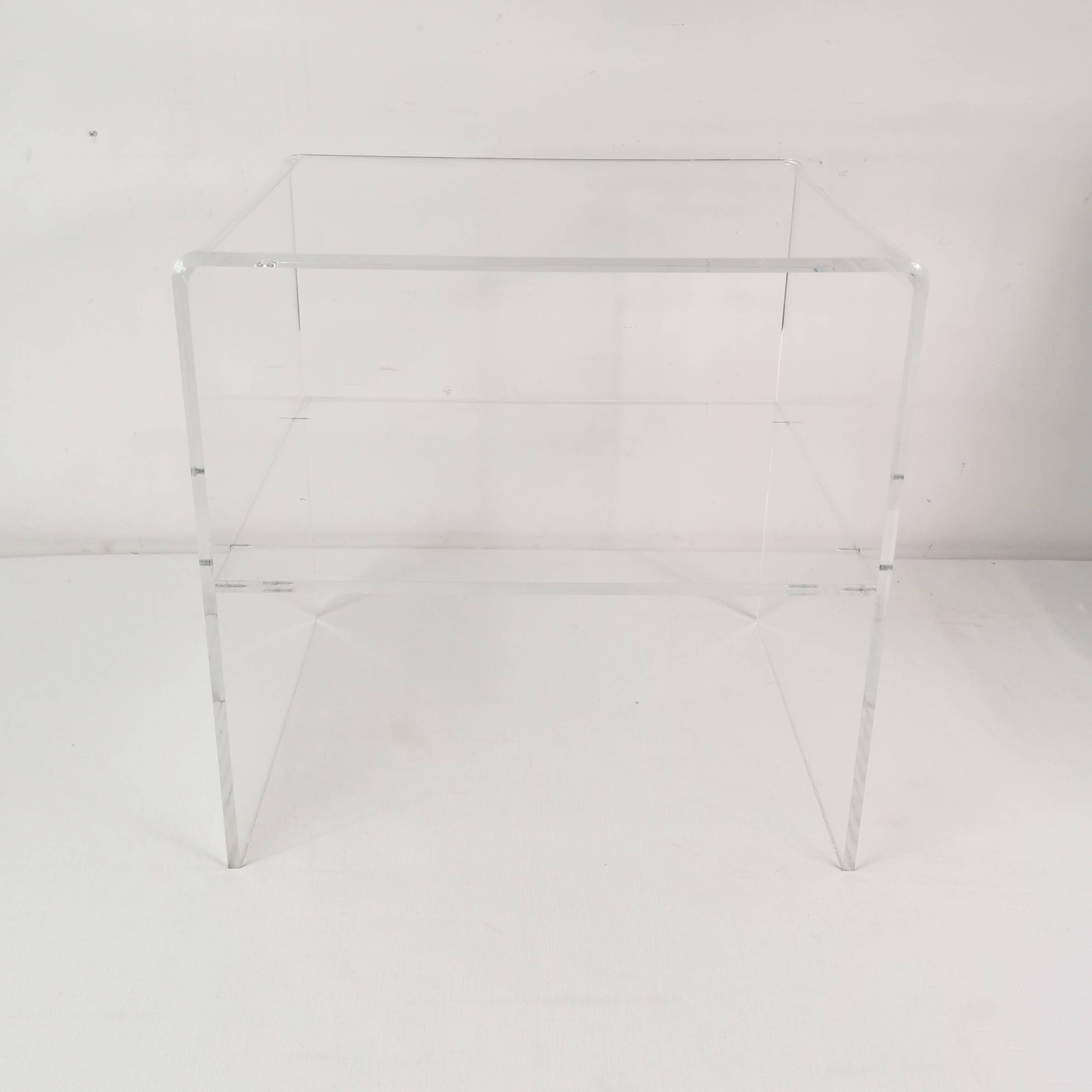 Side table with shelf, Germany, 1990s.