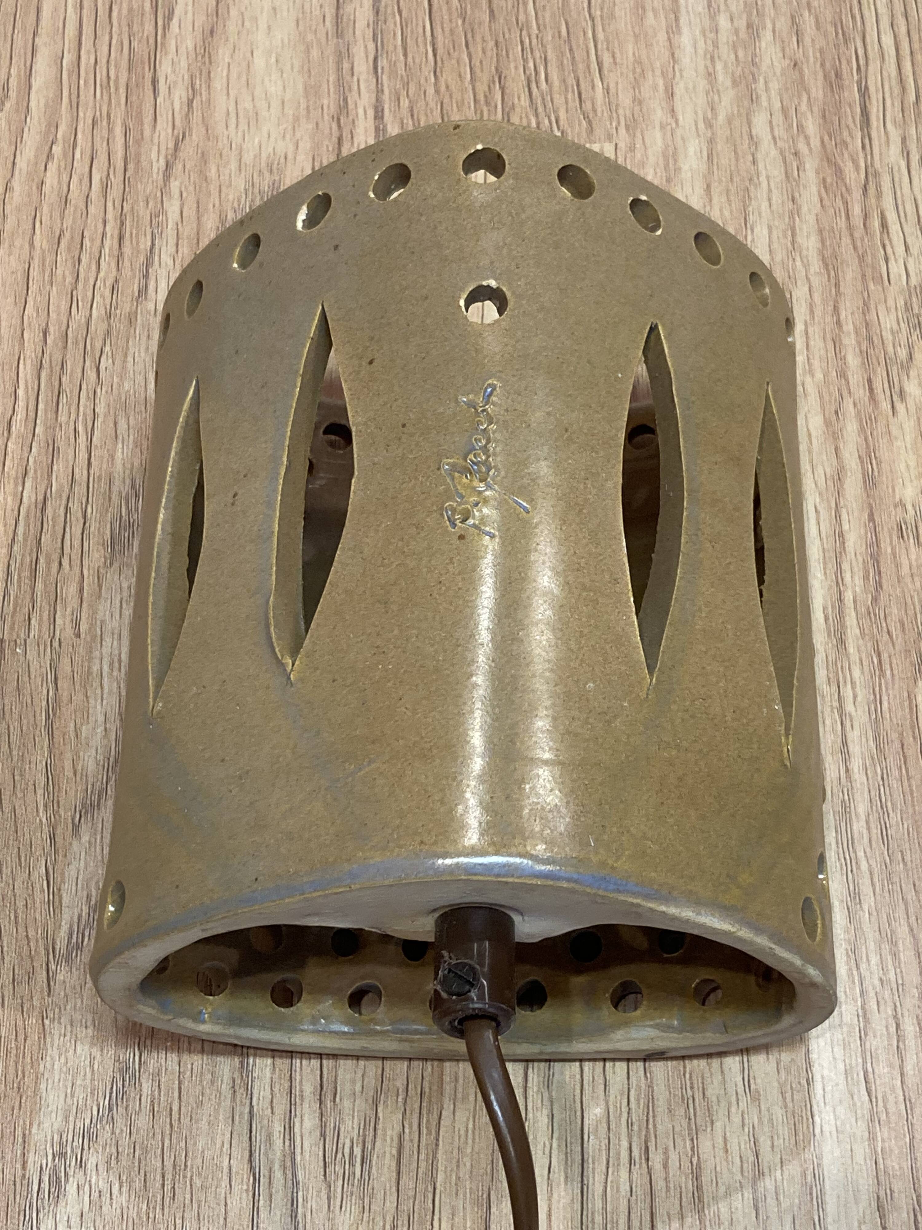 Ceramic wall light Design 1950.