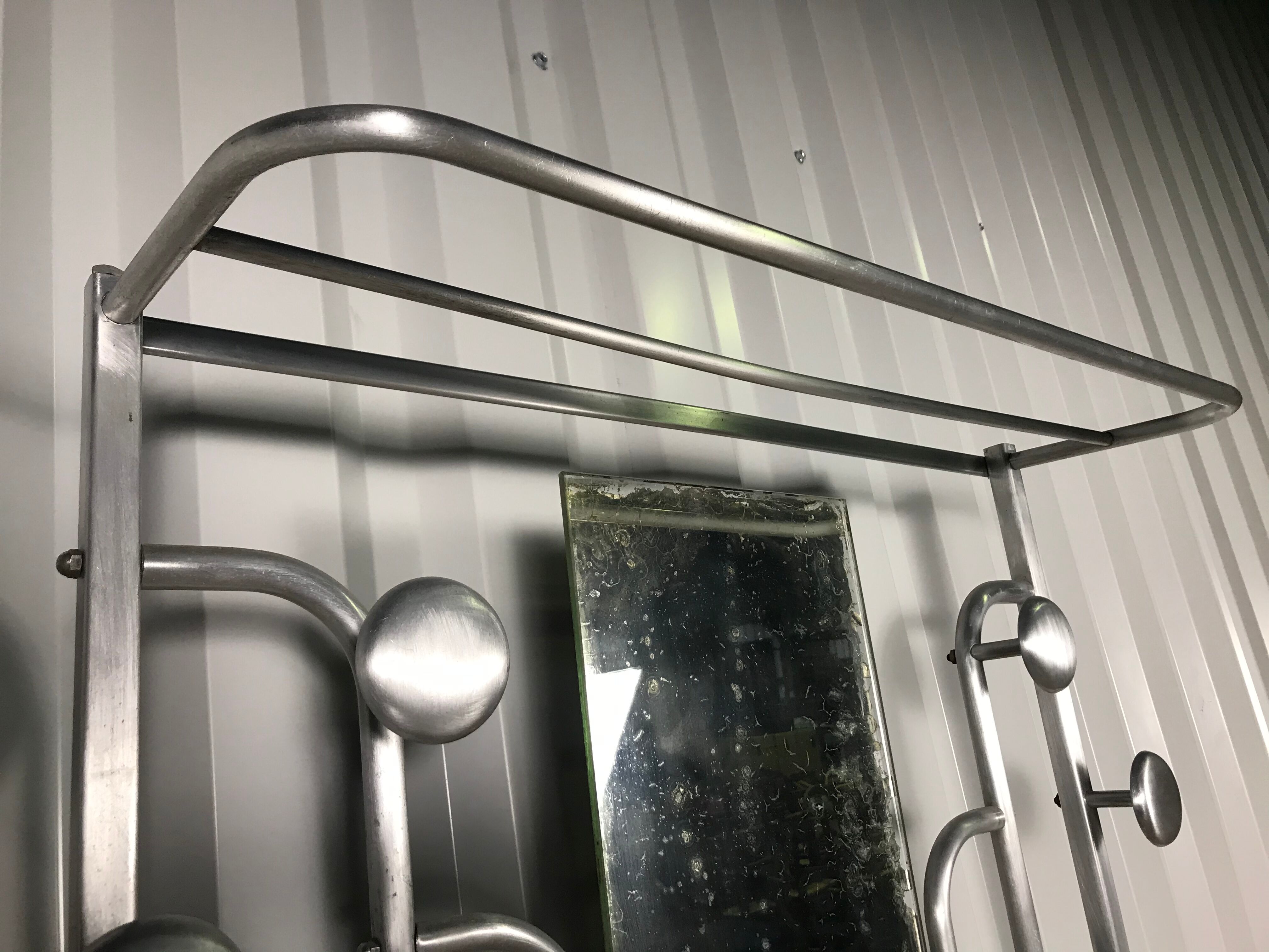 Art deco tin wardrobe