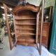 Bookcase Louis XV rocaille 2 walnut doors