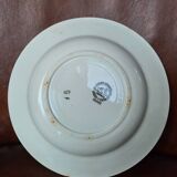 Set of 5 Terre de Fer plates 1900 Wilbur and St Amand