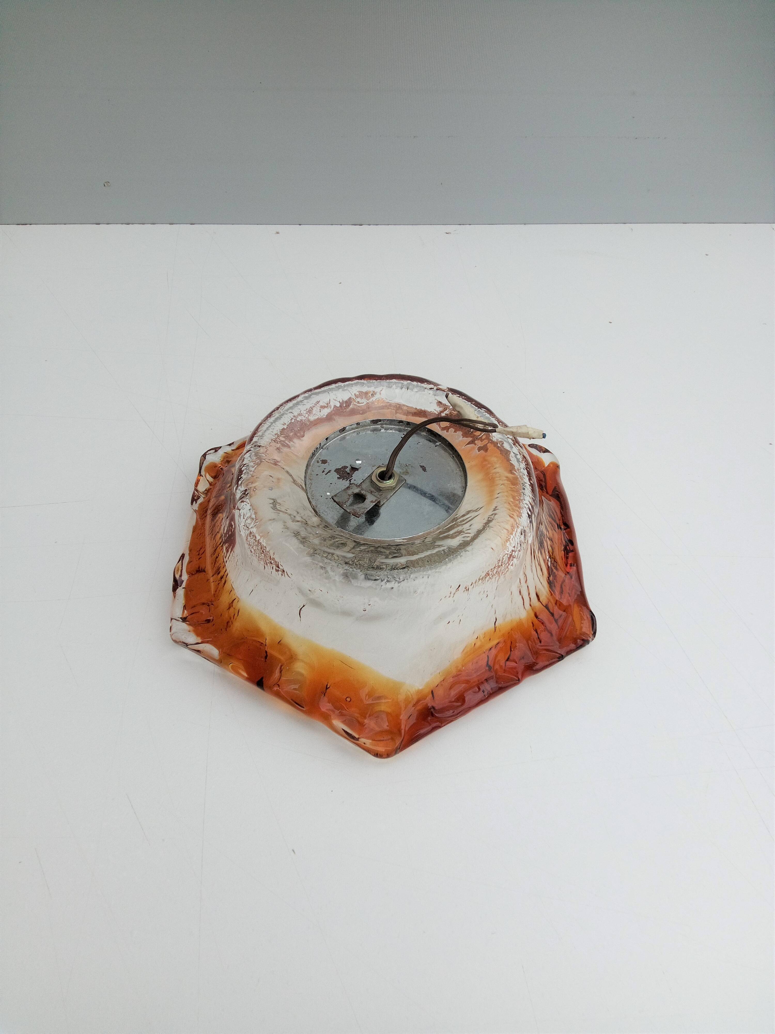 Applique en verre de Murano, 1970