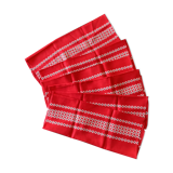 Set of six napkins in cotton / vintage linen