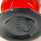 Vase Murano rouge années 70