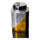 Brutalist lighter by Leopold, Bronze and aluminum, 1970, Spain