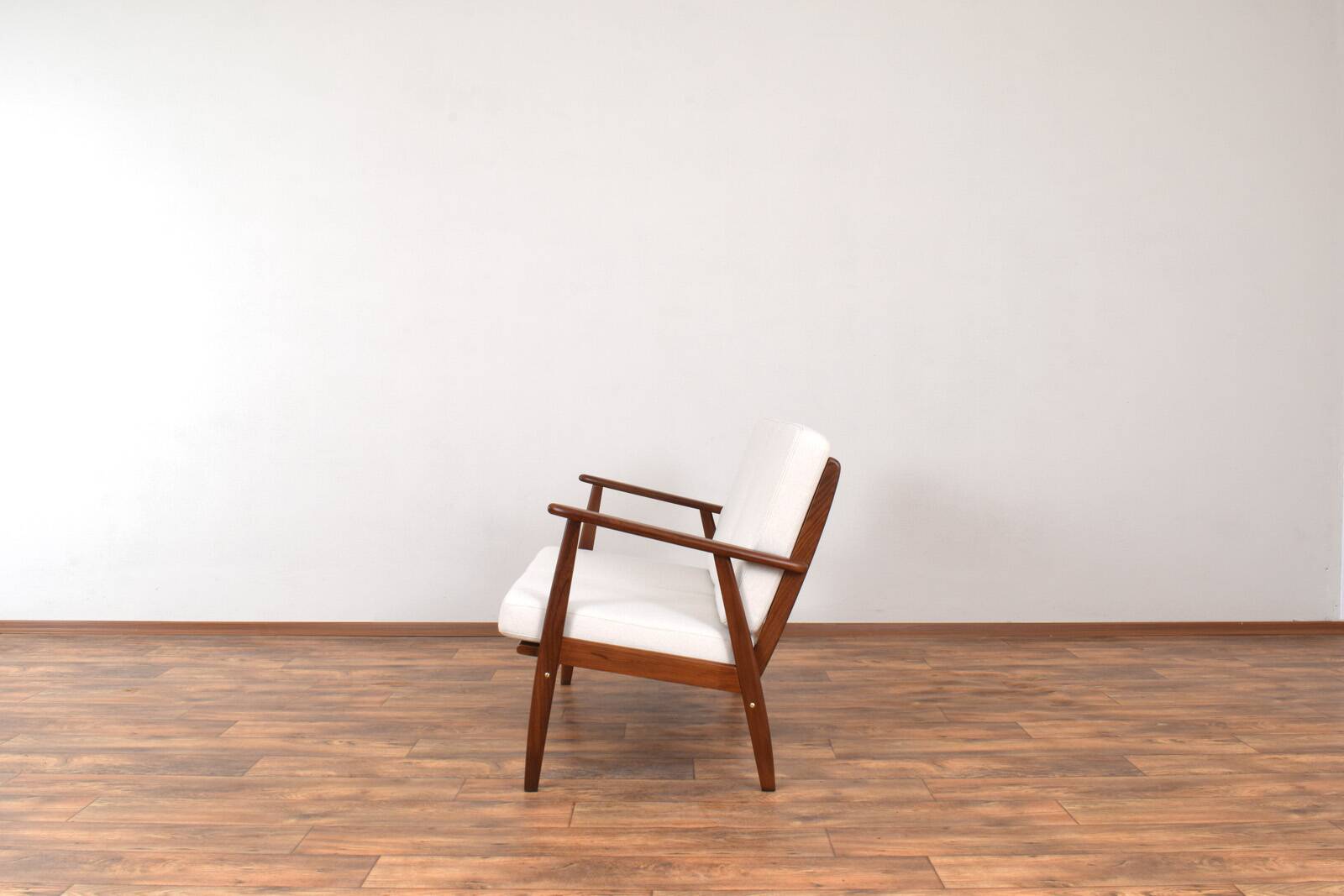 Mid-Century Danish Teak Two-Seater Sofa, 1960s.