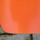 Ensemble de 6 chaises formica orange