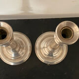 Pair of candle holders