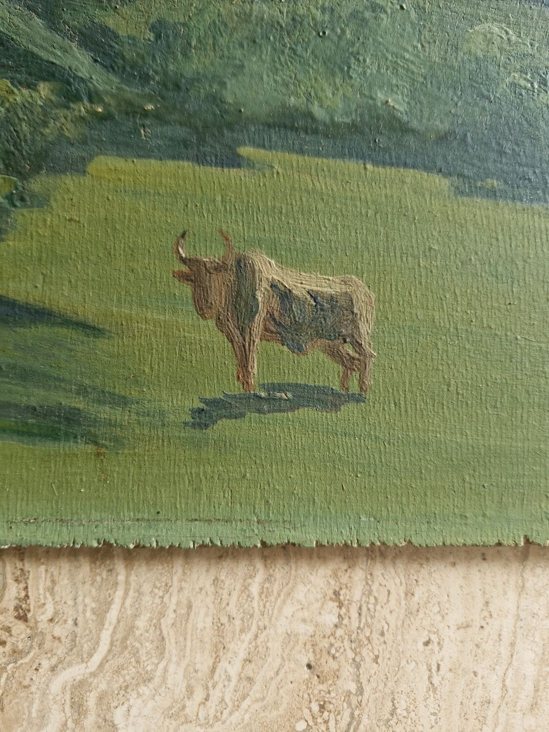 Painting by Bernard Arosteguy