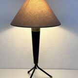 Tripod table lamp, 1950s