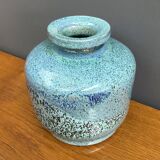Blue vase by Lawel West Germany