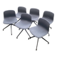 Set of 6 hay chairs, model aac 11 designed by hee welling